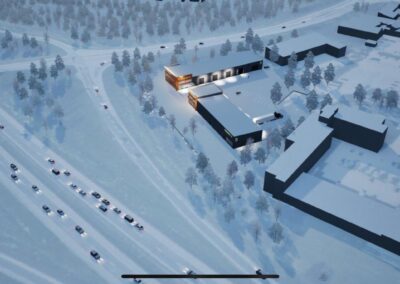 Toimisto ja hallitilaa Kempele Zatelliitti Voimatie.