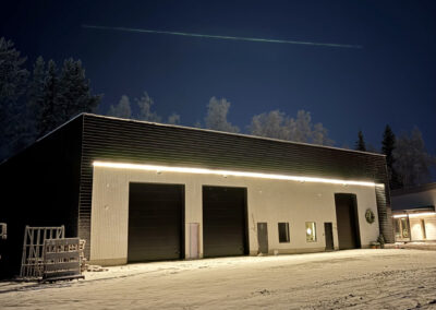 Tuotanto- ja varastotilaa Oulunsaloon, halli.